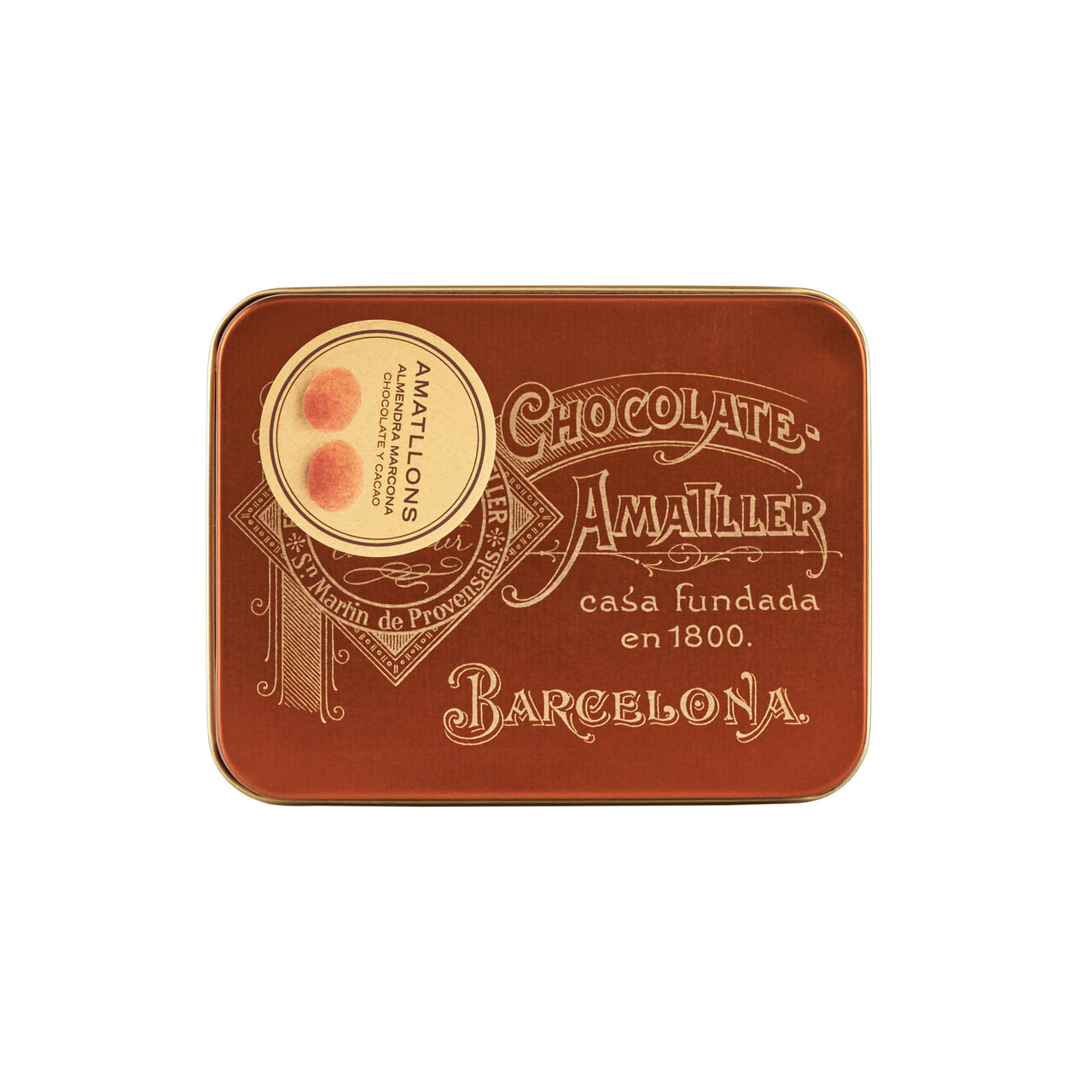 Amatller White Chocolate Coated Marcona Almonds
