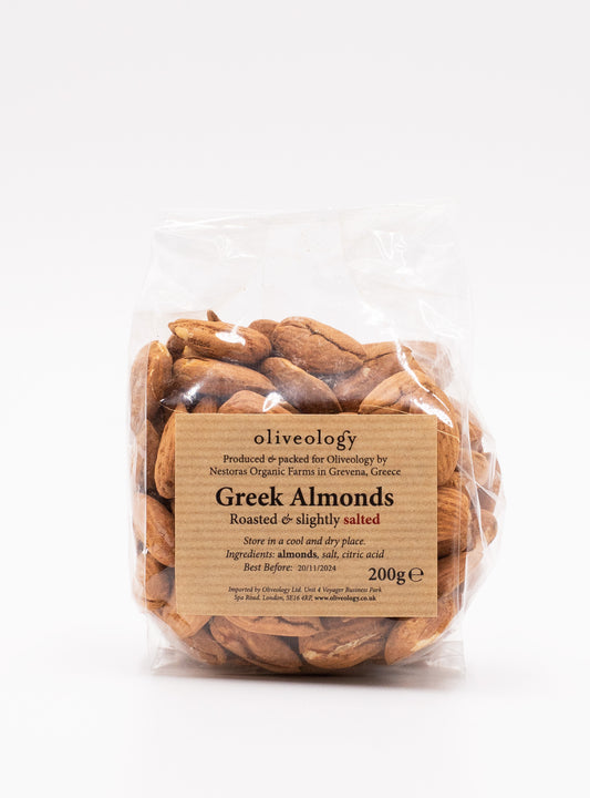 Oliveology - Greek Almonds (Roasted & Salted)