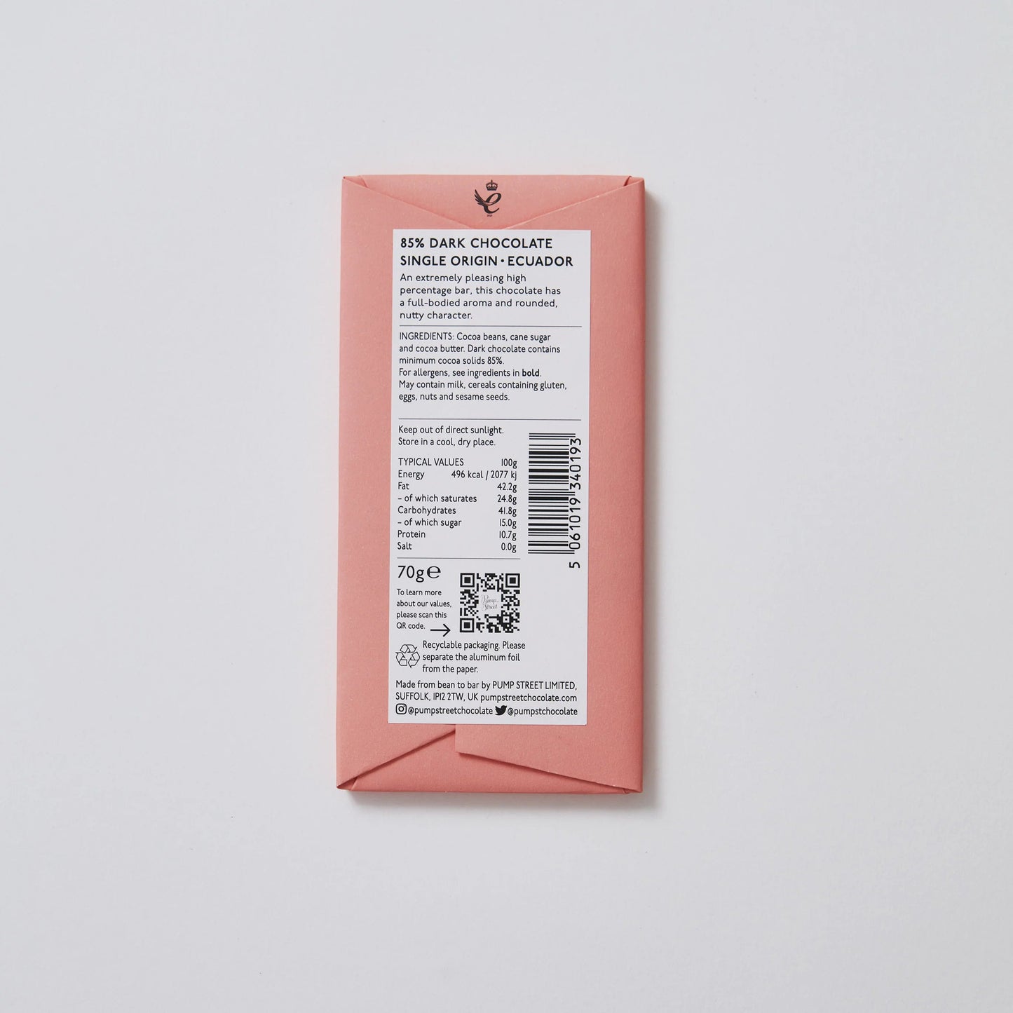 Pump Street - Ecuador, Hacienda Limon 85%