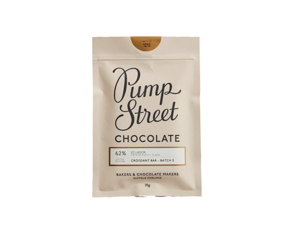 Pump Street Chocolate Ecuador Croissant Bar 62%
