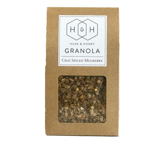 Husk and Honey Chai Spiced Mulberry Granola