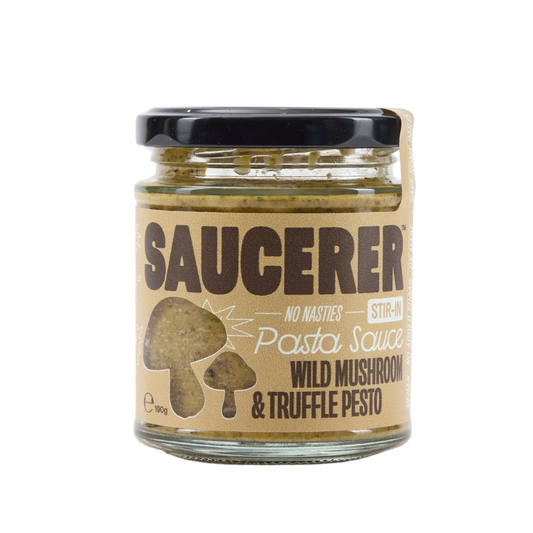 Saucerer - Wild Mushroom & Truffle Oil Pesto
