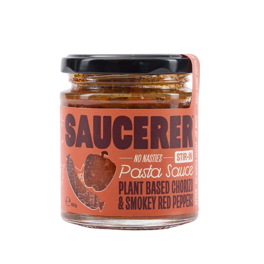 Saucerer - Plant Based Chorizo & Smokey Red Peppers
