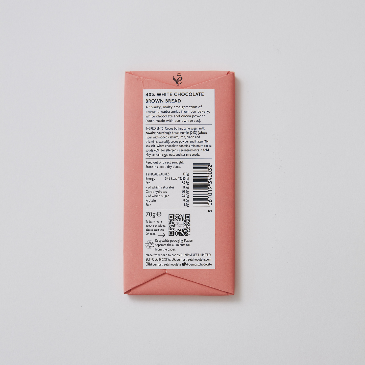 Pump Street - Brown Bread 40%