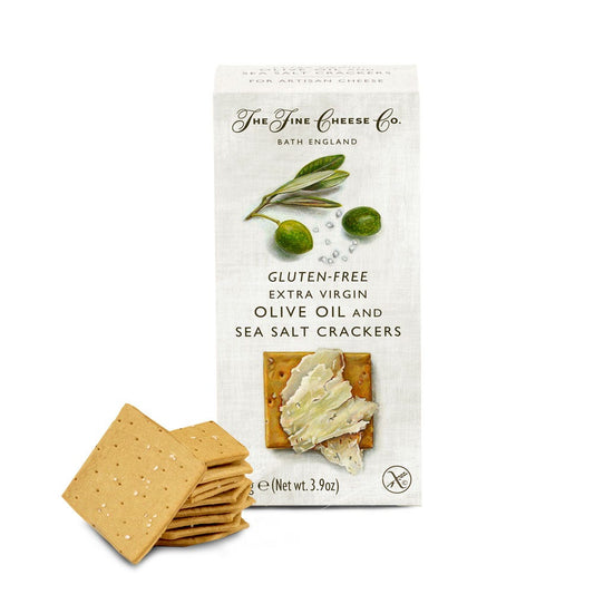 The Fine Cheese GF Extra Virgin Olive Oil & Sea Salt Crackers