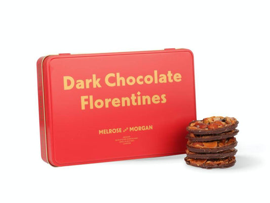 Melrose & Morgan Dark Chocolate Florentines Tin