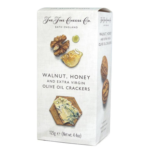 The Fine Cheese Walnut, Honey & Extra Virgin Olive Oil Crackers