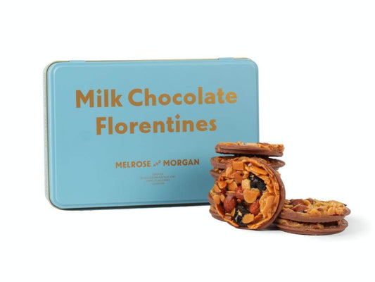 Melrose & Morgan, Milk Chocolate Florentines Tin