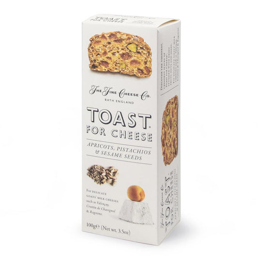 Toast for Cheese - Apricots, Pistachios and Sesame Seeds (100g)