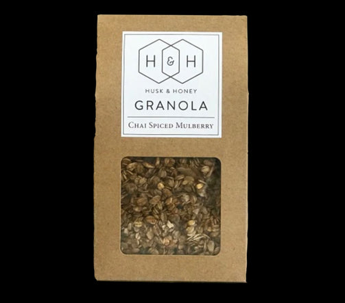 Husk and Honey - Chai Spiced Mulberry Granola