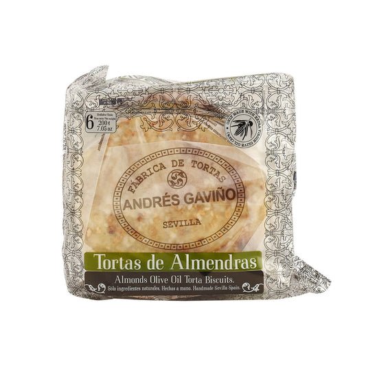 Andres Gavino Olive Oil Biscuits with Almonds 200g