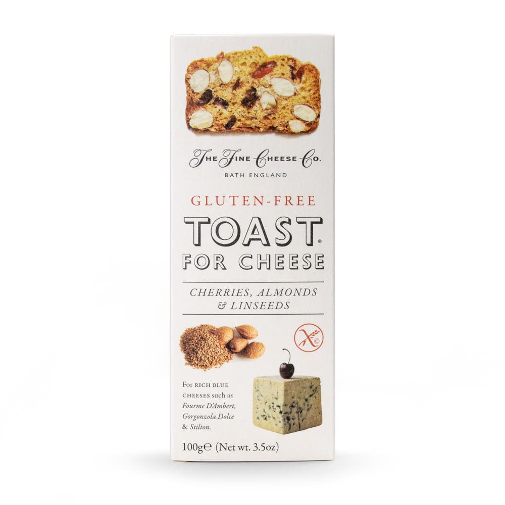 Gluten Free Toast for Cheese - Cherries, Almonds and Linseeds
