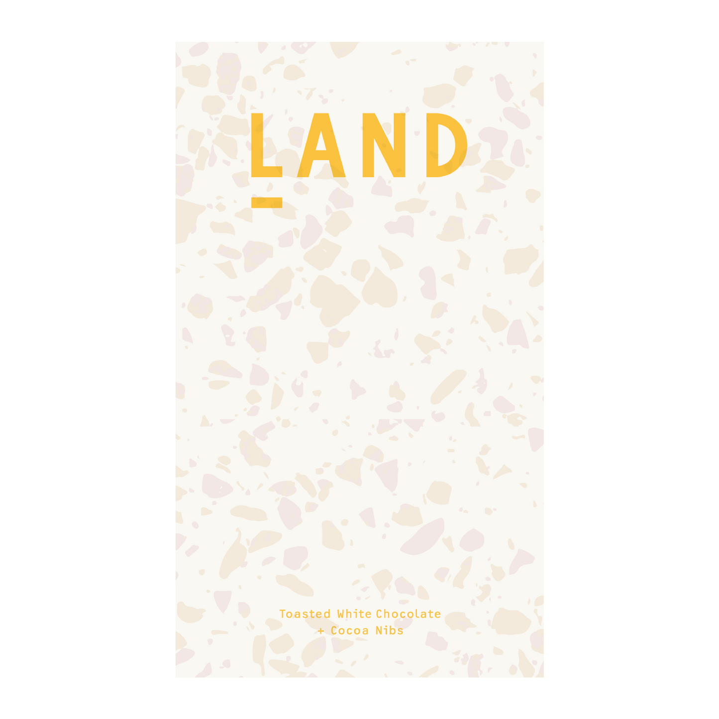 Land - 38% Toasted White Chocolate with Cocoa Nibs