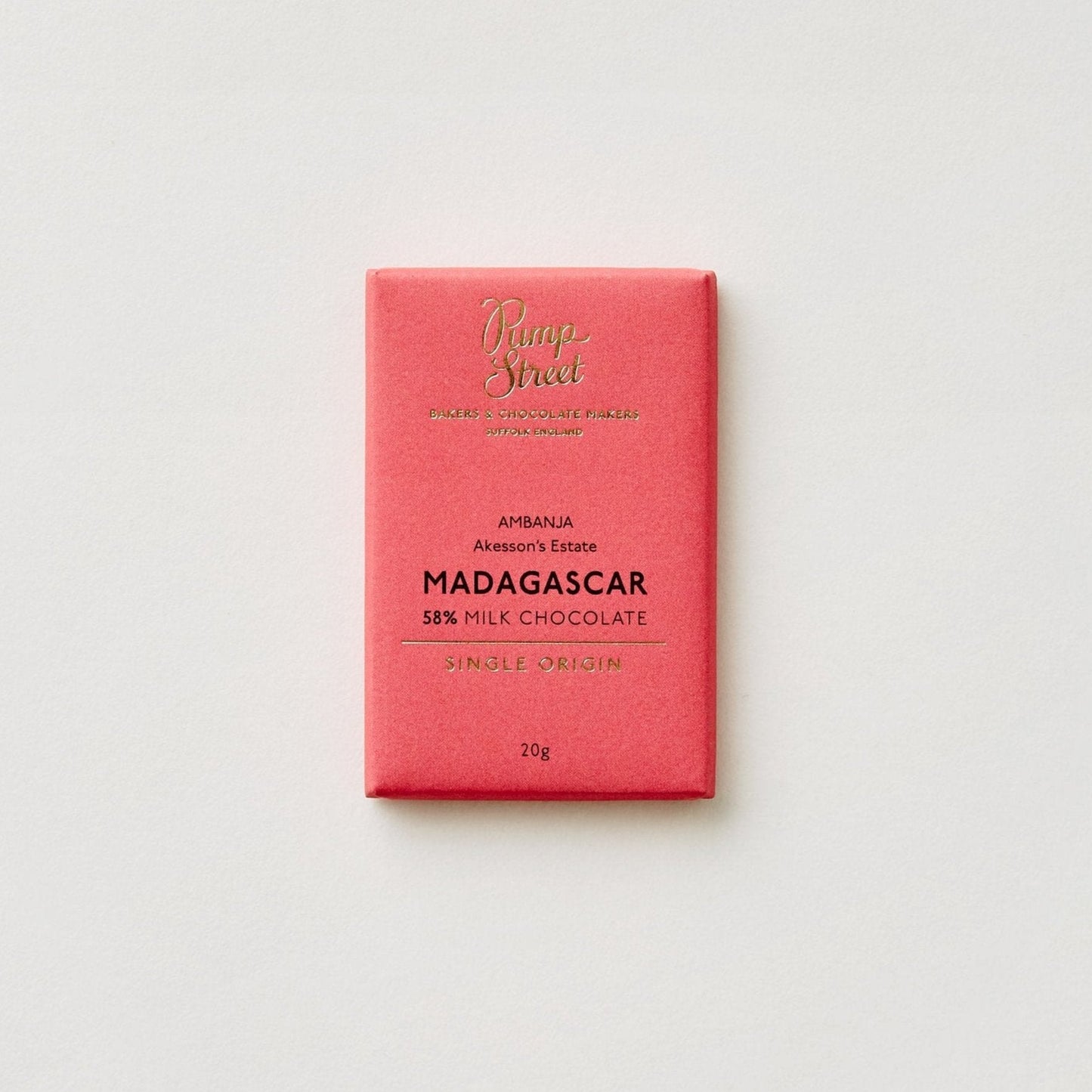 Pump Street - Madagascar Milk 58% Mini Bar