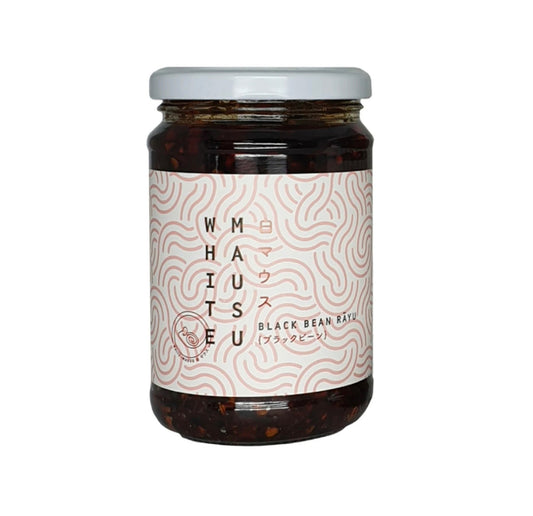 White Mausu Black Bean Rāyu