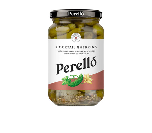 Perelló Cocktail Gherkins (190g)