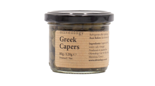 Oliveology Greek Capers in Brine 80g