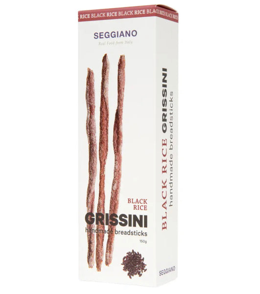 Seggiano Black Rice Grissini