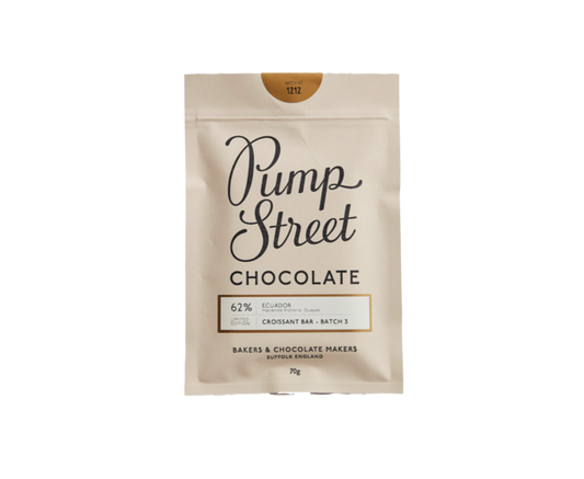 Pump Street Chocolate Ecuador Croissant Bar 62%